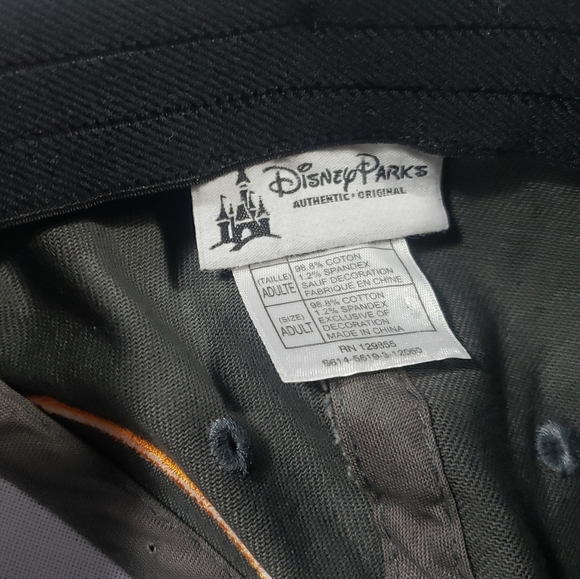 Disney Parks Mickey Mouse DJ Embroidered Baseball Hat Adult Size Flat Bill Cap - Picture 11 of 11